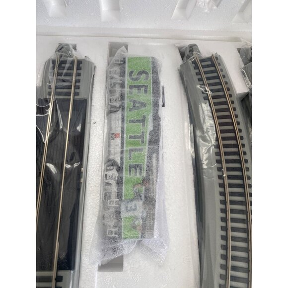 Seattle Seahawks Express Train Engine Set w/ Tracks – Hawthorne Village NFL - Picture 2 of 10